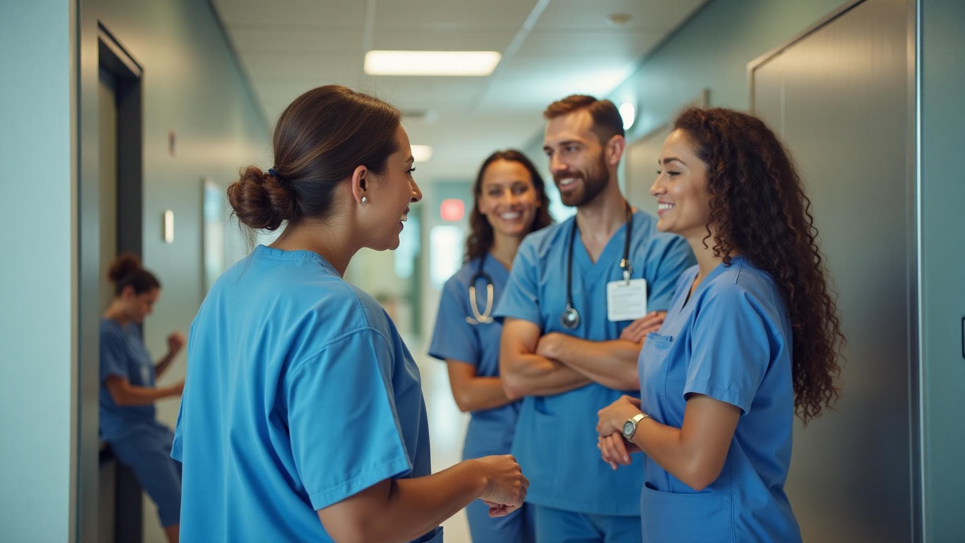 Professional healthcare team